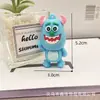Pegamento en crema accesorios juguete de dibujos animados story llavero muñeco colgante adornos para mochila actividad regalo pequeño venta al por mayor