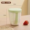 Taza de Fruta Portátil de Doble Capa con Escurridor, Caja de Ensalada para Conservar la Frescura con Tenedor y Tapa, Color Dopamina, Alto Valor, para Viajes