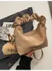 Bolsos Populares para Mujer 2025 Nuevo Alta Gama Textura Moda Versátil Bolso de Hombro Cruzado Bolso de Mano Plegado Popular
