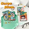 Cuaderno de Espiral Personalizado Creativo de Dibujos Animados A7 Bloc de Notas Diario Planificador Mini Portátil