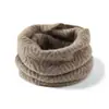 Cachecol 100% Cashmere Outono/Inverno 2025 para Mulheres, Grosso e Solto, Gola Térmica Única em Ponto Trançado, Unissex, Proteção para o Pescoço