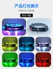 Collar LED Iluminado Mejorado con Siete Modos de Luz de Colores, Recargable, Iluminado por la Noche, Collar para Perro
