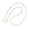 Nueva entrada, cadena cruzada ligera de lujo con cuentas de cristal para teléfono móvil, cadena híbrida con cuentas para teléfono móvil, cuerda colgante, decoración para equipaje, cordón para mujer
