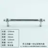 Venda Direta de Fábrica Francês Alto Padrão Luxo Leve Multicor Prata Galvanizado Móveis Gaveta Armário Porta Pequena Puxador Puxador de Guarda-Roupa