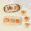 Accesorios para Joyería DIY de Resina Juguete de Comida Artificial en Miniatura Serie de Pan Pegamento de Crema Parche para Funda de Teléfono Móvil Parche para Refrigerador