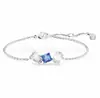 Pulseira Olho do Diabo Versão Alta Shijia Adota Elemento Swarovski Cubo de Açúcar Inteligente Swarovski Pulseira de Cisne Anel Feminino