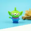 Chaveiro Desenho Toy Story Buzz Lightyear Woody Carro Pingente de Chaveiro para Bolsa Pequeno Presente Atacado