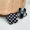 Estampado de Cuadros Japoneses Pétalo de Flor de Cinco Pétalos Acrílico Accesorios diy Aretes Hechos a Mano Adornos para la Cabeza Accesorios de Joyería Lote