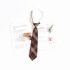 Corbata Roja para Mujer Estilo JK Japonés Estilo Perezoso Corbata Libre Estilo Universitario Corbata para Hombre DK Corbata a Rayas Accesorios para Camisa Moderno