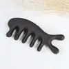 Peine Polygonum Multiflorum con Bolas de Incienso Natural, Peine Masajeador de Medicina Tradicional China para Mujeres, Colgante Hecho a Mano con Fragancia Duradera