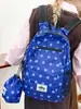 Mochila de Viaje Estilo Coreano con Lunares para Mujer, Mochila de Montañismo Deportiva al Aire Libre de Nicho, Mochila Ligera, Bolsa Casual para el Trabajo y la Escuela