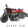 Juguetes de Modelo de Motocicleta de Aleación con Retroceso Transfronterizos Adornos de Escritorio Motocicleta Muñeca Clip Infantil Máquina de Juegos Regalos Venta al por Mayor