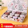 Caja Rectangular Pequeña Fresca de Hojalata Nueva Caja Pequeña de Hierro Caja de Almacenamiento para Dulces, Galletas, Artículos Varios Embalaje para Regalo