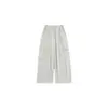 Pantalones Cargo Lavados para Niños Wulibu 2026 Estilo Nuevo Pantalones Largos Holgados Rectos Caídos Estilo Casual