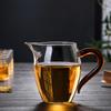 Taza de Mar de Té de Vidrio Doméstico Colorido Vidrio de Borosilicato Alto Copa Justa Juego de Té Kung Fu Grande Separador de Té