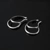 Clip de hueso de oreja de estilo frío simple, pendiente para oreja, clip para oreja de mujer, personalidad, Joker, pendientes colgantes de metal franceses, venta al por mayor