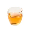 Jarra de Vidro Borossilicato Transparente para Compartilhar Chá, Resistente ao Calor, Conjunto de Chá Kung Fu, Caneca Estética para Compartilhar Chá, Recipiente para Compartilhar Chá