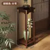 Nuevo Estilo Chino Estante Antiguo Decoración de Ambiente para Sala de Té Adornos Estante de Almacenamiento Madera Maciza Pequeño Estante de Exhibición Estante de Flores de Gama Alta