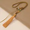 Borla pequeña de dinero cuerda para manillar borla colgante de coche borla china de nudo borla china pin marcapáginas pin colgante pequeño cuerda para llavero cuerda