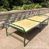 Cama plegable de bambú para rescate de emergencia, sábana de cama, rescate de personas y ayuda en desastres, instalación sin herramientas, cama de rescate de bambú de dos pliegues