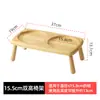 Soporte para cuencos de mascotas gato y perro transfronterizo de madera maciza, estante elevado para platos de mascotas, protege la columna cervical y previene que se vuelque