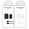 Cargador rápido PD de 25W para Samsung s20s21s22/note10 cargador de teléfono móvil estadounidense/europeo transfronterizo