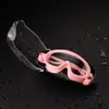Gafas de natación para niños de marco grande, alta definición, impermeables y antivaho, con tapones para los oídos, adecuadas para niños y niñas de 3 a 12 años, para natación y buceo