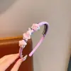 Faixa de Cabelo Infantil Artefato para Domar Fios Soltos Desenho Animado Com Dentes Faixa de Cabelo Menina Cartão de Cabelo Não Danifica Acessório de Cabelo Faixa de Cabelo Pressora Antiderrapante