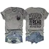 Puedo mantener mi boca Amazon eBay sitio independiente moda casual para mujer camiseta versátil de cuello redondo de manga corta
