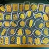 Oro Puro 999 Pegatinas de Oro para Teléfono Princesa Hazte Rico Pegatinas de Fortuna de Año Nuevo Dios de la Riqueza Tesoro Pegatinas para Teléfono Regalo