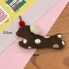 Novo Tecido Bolinhas Cachorrinho Roupas Infantis Meias Acessórios DIY Ursinho Fofo Roupas Bolsa Pingente Materiais