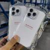 Adecuado para Apple 18Promax Funda Transparente de TPU para Teléfono Móvil 17Pro Carcasa Suave Agujero Fino Cubierta Protectora Completa Iphone15