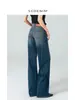 Jeans Nostálgicos de Cintura Alta para Mujer, Nuevo Estilo Retro, Pantalones Rectos Anchos Adelgazantes Sueltos, Nuevo Modelo Otoño 2026