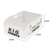 Suministros para Gatos Caja de Arena Desechable para Gatos Plegable Portátil Inodoro para Gatos Caja de Arena Ecológica Sin Limpieza Impermeable y a Prueba de Humedad