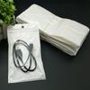Sacos com Zíper de Filme Perolado Atacado, Sacos de Selagem Brancos, Sacos Autoadesivos para Acessórios Eletrônicos, Sacos de Embalagem para Ração de Animais, Frete Grátis
