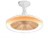 Luz de ventilador multifuncional con base de tornillo E27, control remoto, uso doméstico, iluminación regulable y de color ajustable, luz de ventilador de techo, suministro de fábrica, comercio exterior
