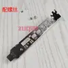 Placa de Soporte Larga de Media Altura Corta para Tarjeta Gráfica AMD Radeon Pro WX2100WX3100WX3200WX4100