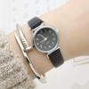 Reloj de Mujer Japonés y Coreano Popular Simple Banda Delgada Esfera Pequeña Estudiantes de Primaria y Secundaria Correa Reloj de Cuarzo Reloj Digital de Mujer