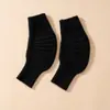 Al por mayor transfronterizo Otoño e Invierno Nuevas Rodilleras Tejidas 100% Cachemira Pura para Hombres y Mujeres, Leggings y Rodilleras Gruesos y Cálidos