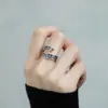 Sem Tabus, Tudo é Adequado: Anéis Estilo Vintage para Mulheres, Brincos Retrô, Anéis Novos Tendência e Versáteis Estilo Chinês