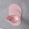 Cuenco cerámico para mascotas gato platillo volador gato y perro cuenco protección del cuello anti-golpes cuenco de comida cuenco de agua para colgar en la pared magnético altura ángulo ajustable