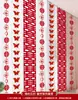 Pegatinas de Tira Larga con Palabras Felices para Bodas, Colgantes para Cortinas, Set de Decoración de Habitación de Boda, Decoración de Dormitorio de Casa Nueva, Guirnalda de Mariposas para Habitación