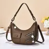 Bolso de Mujer 2025 Nuevo Estilo Gama Alta para Viajar Bolso Dumpling Versátil Bolso de Hombro Estilo Niche Sexy Bolso de Axila