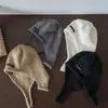 Gorro de Punto Estilo Coreano para Niños Delgado Cálido Lana Protección para Orejas de Bebé Otoño Invierno Elegante Cubre Cabeza para Bebés y Niños Pequeños Moda