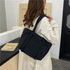 Bolso de Hombro Nuevo para Mujer Gran Capacidad Bolso de Viaje Bolso de Mano Bajo el Brazo de Algodón Bolso Tote de Hombro y Mano de Moda