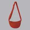 Bolso Cruzado Informal Transfronterizo para Mujer, Bolso de Nylon Portátil Tipo Dumpling para Viajes Diarios, Bolso de Hombro Sencillo y Versátil de Una Sola Pieza con Estampado de Logo