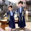 2026 Nuevo Modelo Ropa de Performance Hanfu Estilo Ming para Niños Primavera y Otoño, Nueva Ropa de Performance Estilo Chino, Traje Tang Estilo Nacional para Jardín de Infancia
