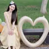 Nuevo Marco de Fotos de Amor Hueco de 40 pulgadas Globo de Película de Aluminio Decoración para Fiesta de Cumpleaños de Bebé Accesorios para Fotos de Boda