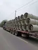 Fábrica de Dutos de Ar de PP Tratamento de Gases de Exaustão Tubo de Escape Engenharia Ventilação Tubo Plástico Retardante de Chama Resistente a Ácido e Alcalino Tubo de Exaustão de PP