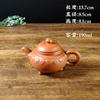 Fábrica de teteras Zisha suministro directo mineral crudo tetera kung fu trípode olla Ruyi tetera pequeña tradicional olla con asa 190ml